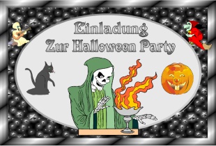 Einladungskarten Halloween Ausdrucken