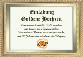 goldene hochzeit vers