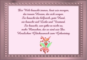 ich wünsche dir alles liebe