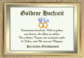 Gluckwunsche Und Spruche Zur Goldenen Hochzeit Herder De