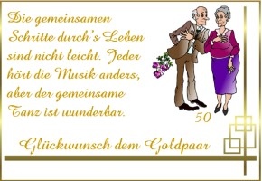 Goldene Hochzeit