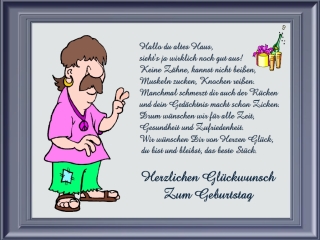 ich gratuliere zum geburtstag