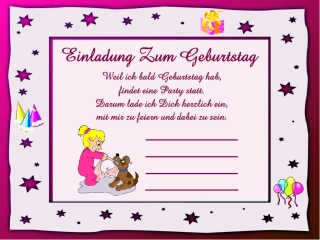 Text einladung lustig kindergeburtstag 9 Einladungstexte